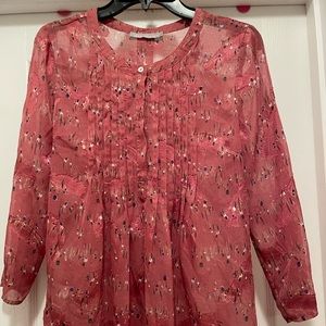 Daniel Rainn Cyndee textured top size small great condition